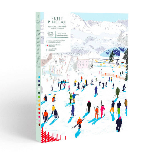 Skiën tussen bergen